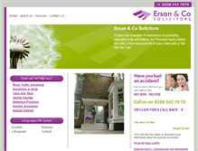 Tablet Screenshot of ersans.co.uk